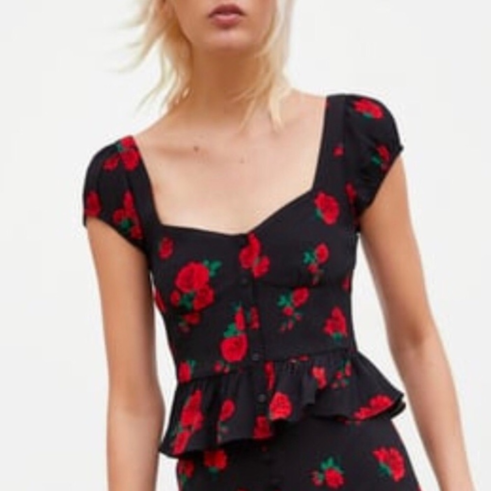 Zara Rose Top